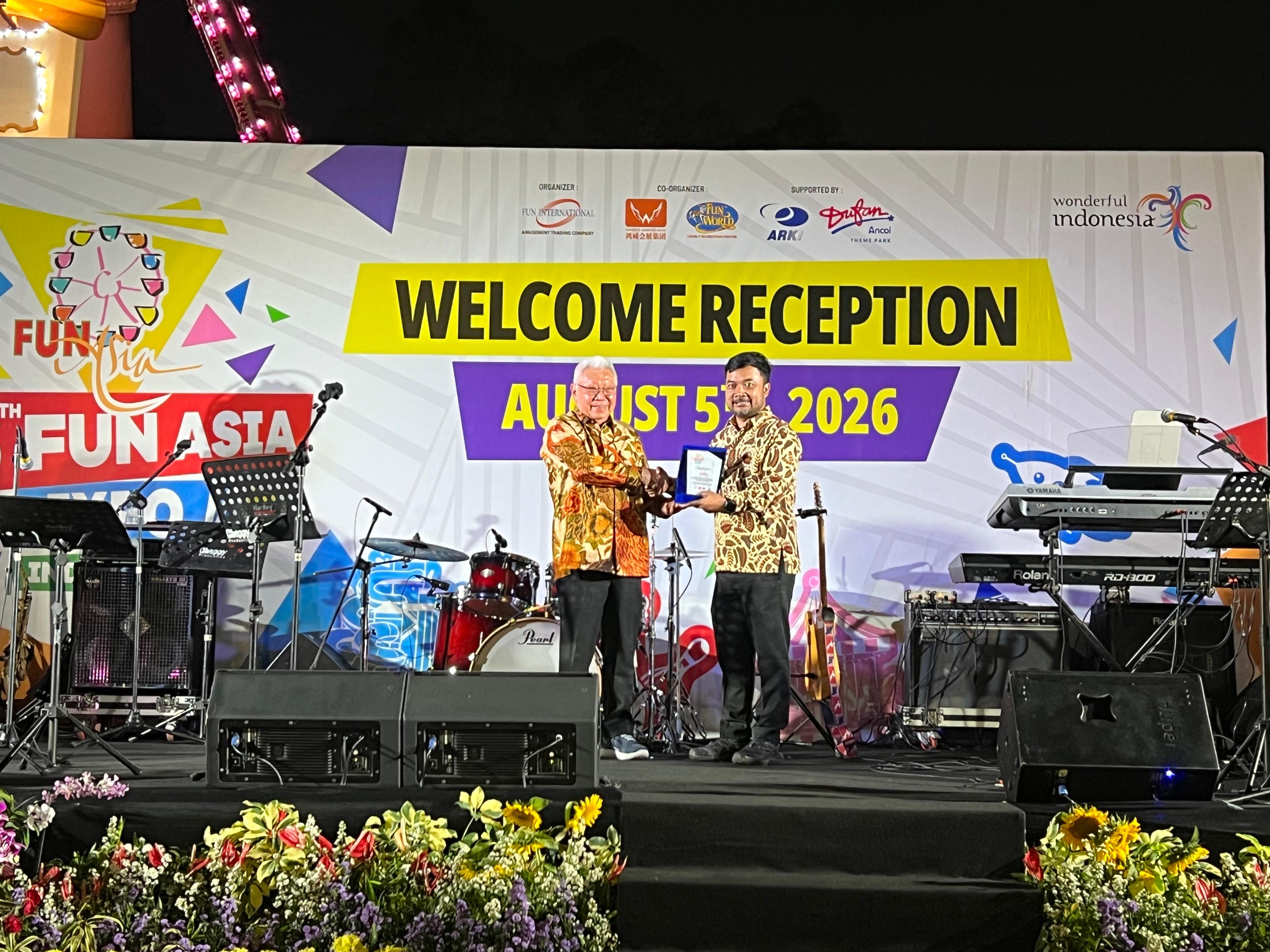 Ancol Sambut Delegasi Internasional Fun Asia Expo 2026 Melalui Welcome Reception di Dufan